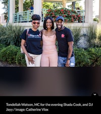 tennessee watson, mc for the evening shank & dj - screenshot